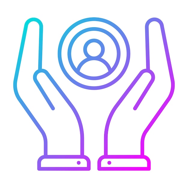 Estilo de ilustración vectorial humanitaria
