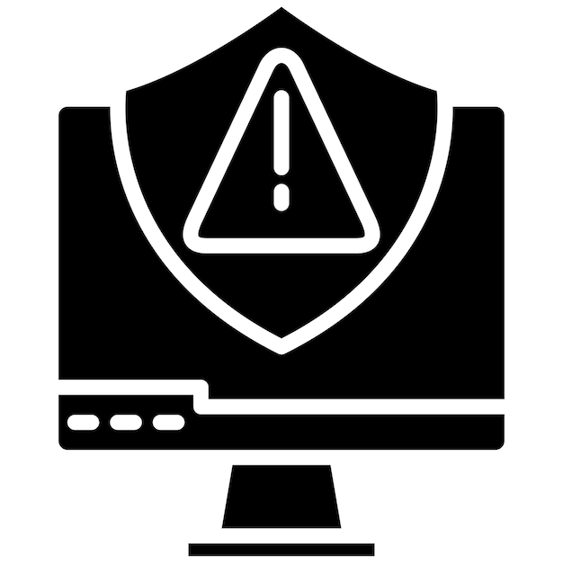 Vector estilo de ilustración vectorial de información de seguridad