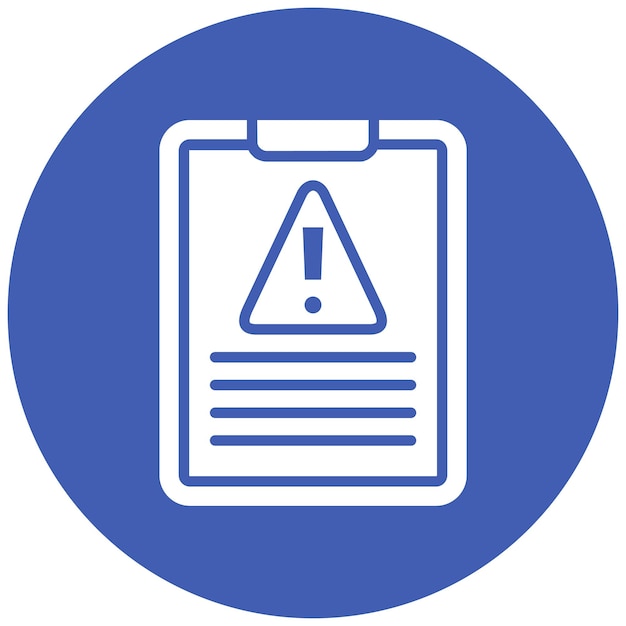 Estilo de ilustración vectorial de informes de incidentes