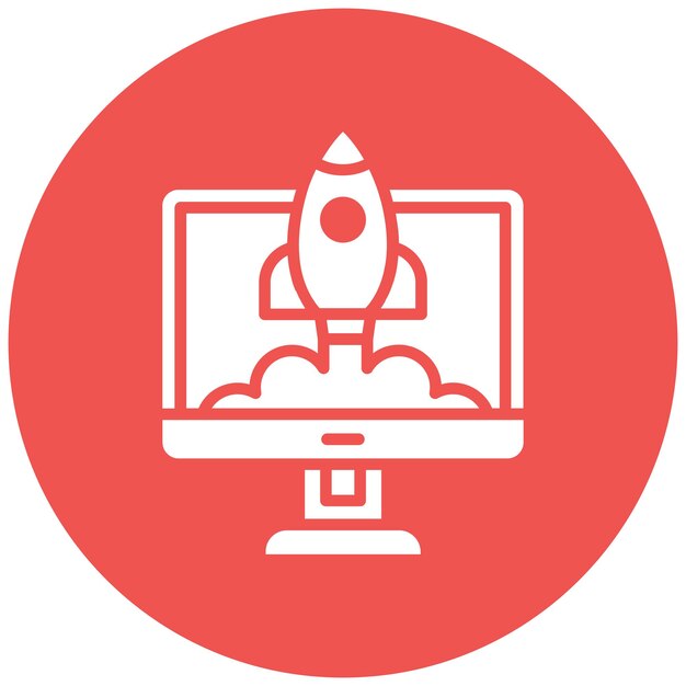 Estilo de ilustración vectorial de inicio de negocio