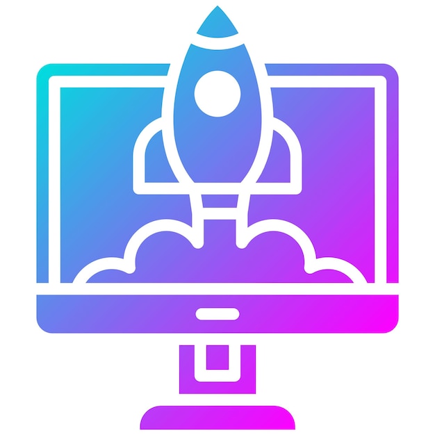 Estilo de ilustración vectorial de inicio de negocio