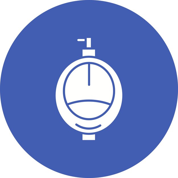 Estilo de ilustración vectorial del inodoro