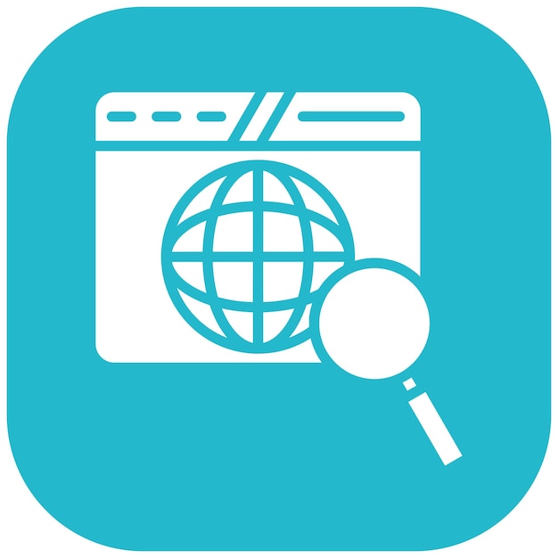 Estilo de ilustración vectorial internacional de SEO