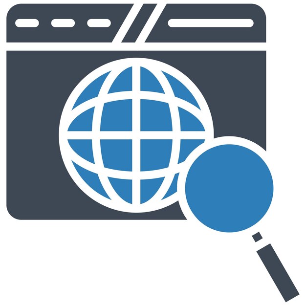 Estilo de ilustración vectorial internacional de SEO