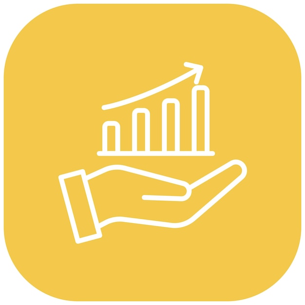 Estilo de ilustración vectorial de la inversión