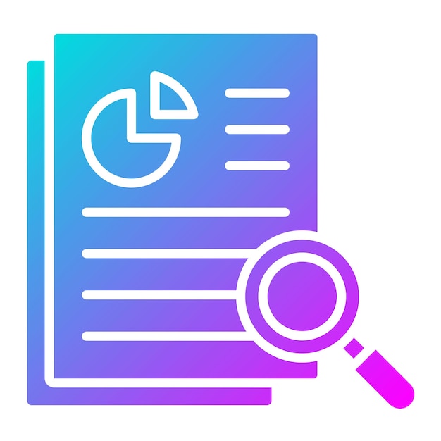 Estilo de ilustración vectorial de la investigación