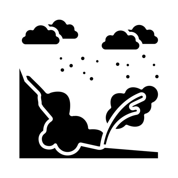 Estilo de ilustración vectorial de invierno