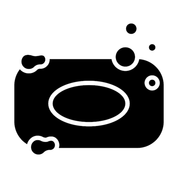 Estilo de ilustración vectorial de jabón