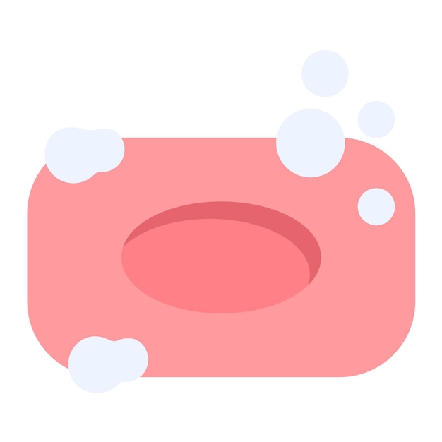 Estilo de ilustración vectorial de jabón