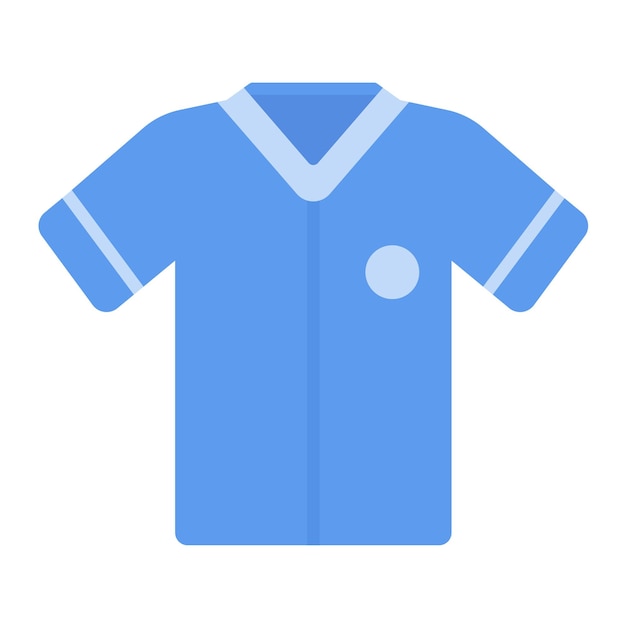 Estilo de ilustración vectorial de Jersey