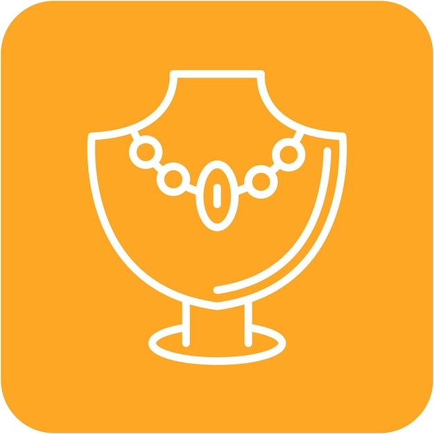 Estilo de ilustración vectorial de joyas
