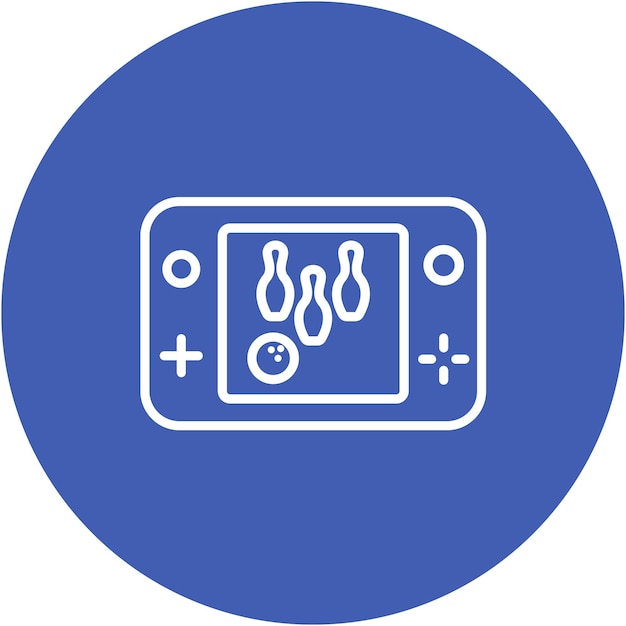 Estilo de ilustración vectorial de juegos clásicos