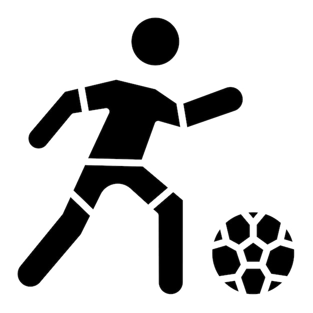 Estilo de ilustración vectorial del jugador