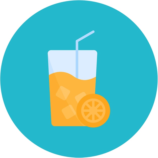 Estilo de ilustración vectorial de jugo