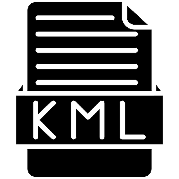Estilo de ilustración vectorial KML