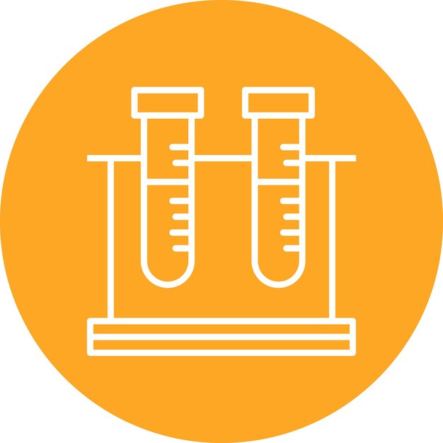 Estilo de ilustración vectorial de laboratorio