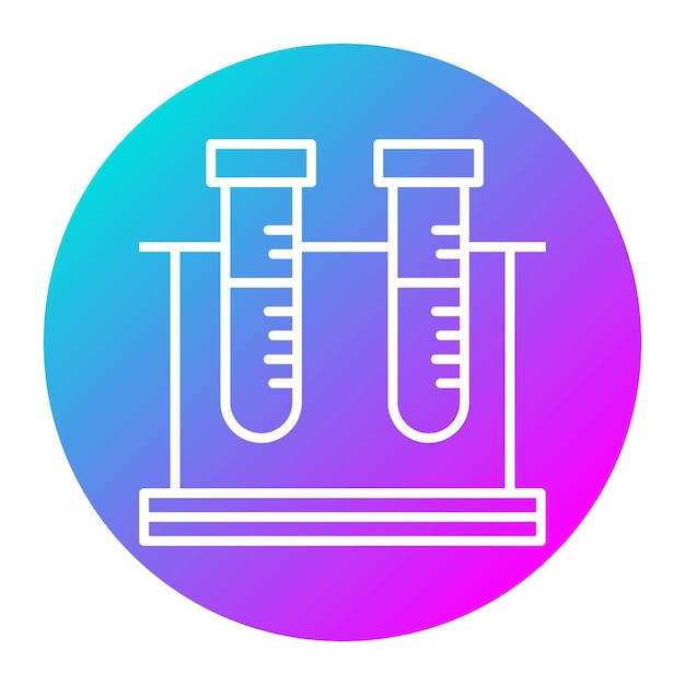 Estilo de ilustración vectorial de laboratorio