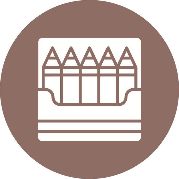 Estilo de ilustración vectorial con lápiz de lápiz