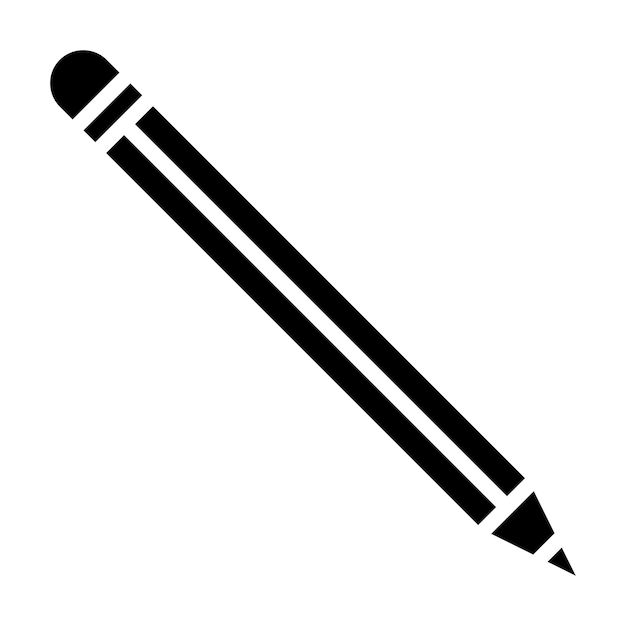 Estilo de la ilustración vectorial con lápiz