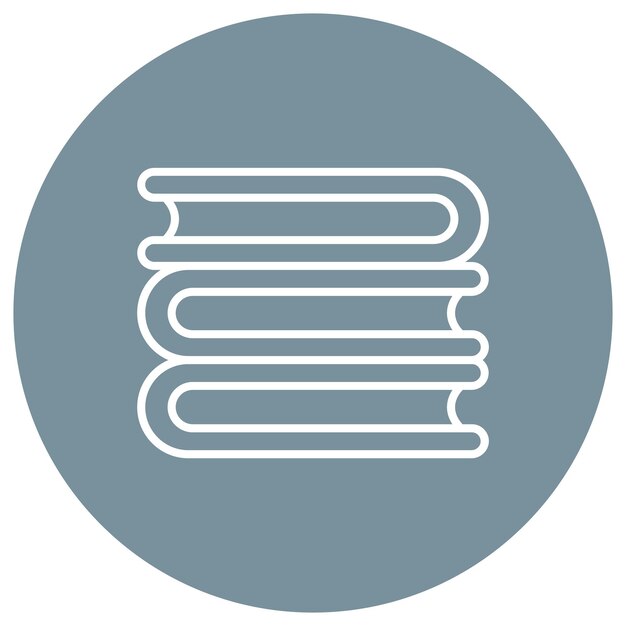 Estilo de ilustración vectorial de libros
