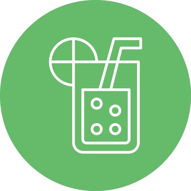 Estilo de ilustración vectorial de limonada