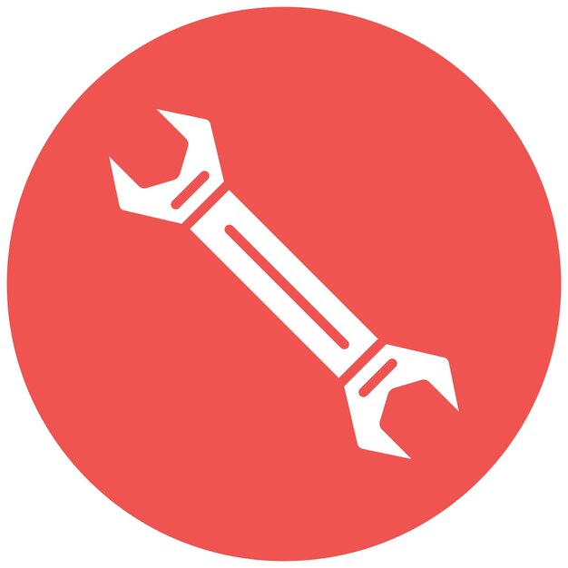 Estilo de ilustración vectorial de la llave