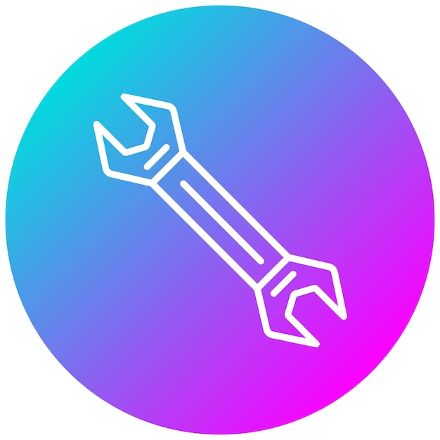 Estilo de ilustración vectorial de la llave