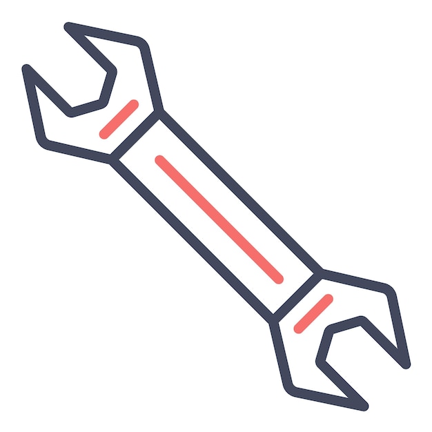 Estilo de ilustración vectorial de la llave