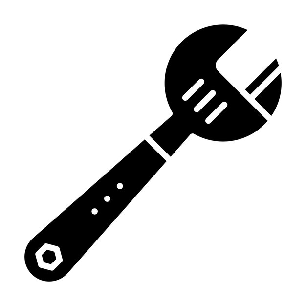 Estilo de ilustración vectorial de la llave