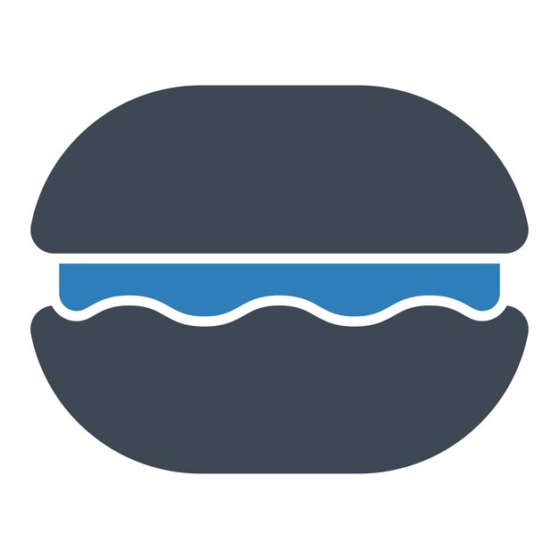 Estilo de ilustración vectorial de macarrones