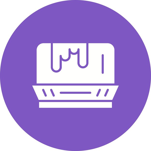 Estilo de ilustración vectorial de la mantequilla