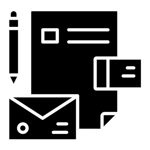 Estilo de la ilustración vectorial de la marca