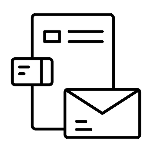 Estilo de la ilustración vectorial de la marca