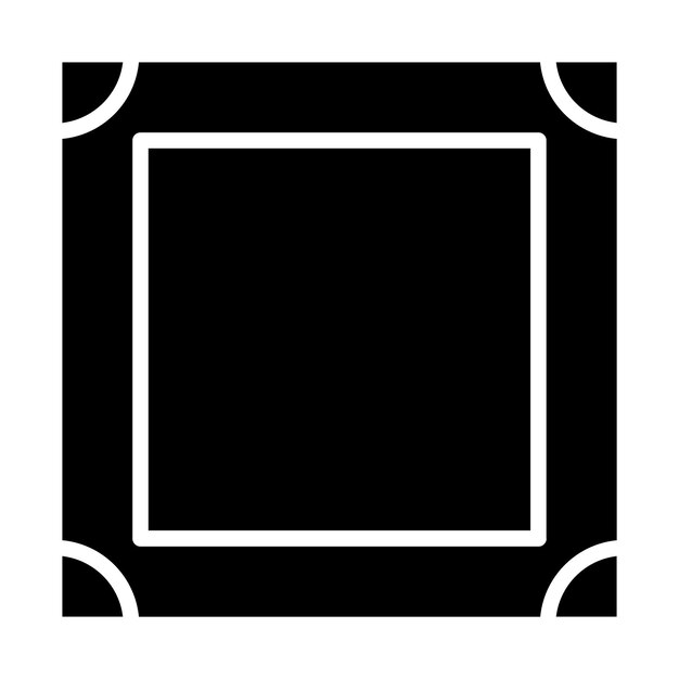 Estilo de ilustración vectorial del marco de imagen
