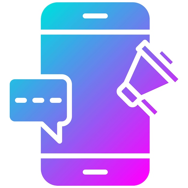 Estilo de ilustración vectorial de marketing de mensajes de texto