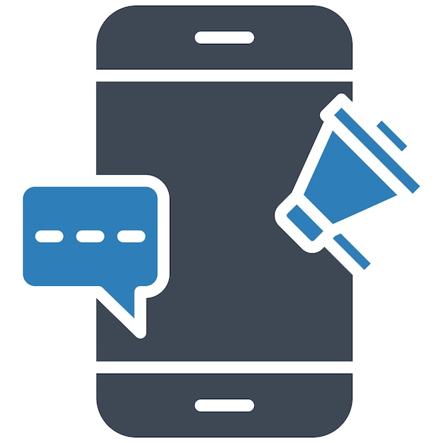 Estilo de ilustración vectorial de marketing de mensajes de texto
