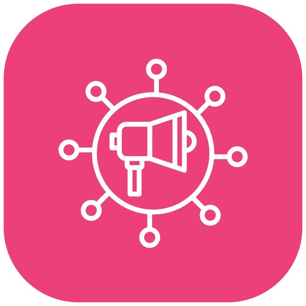 Estilo de ilustración vectorial de marketing