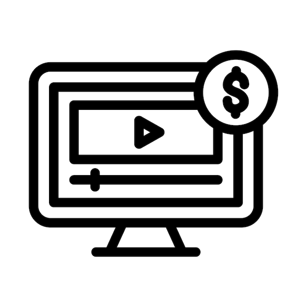 Estilo de ilustración vectorial de medios de pago