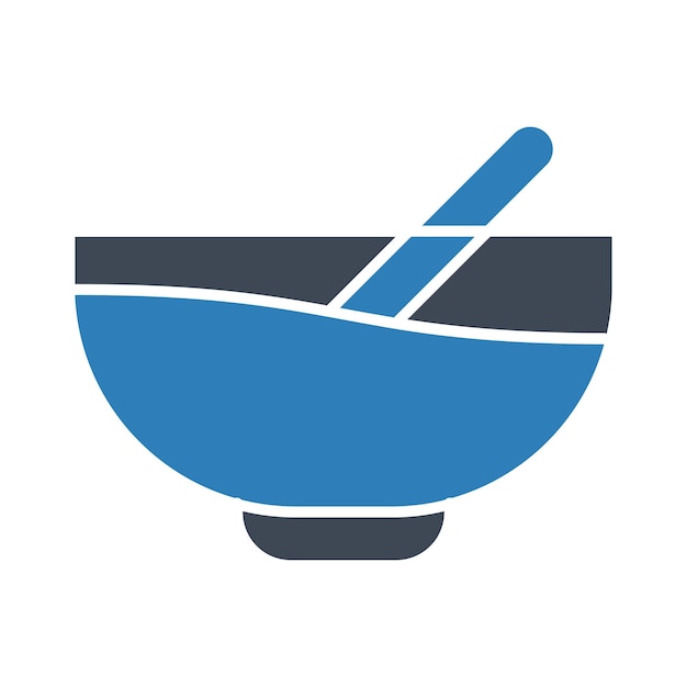Estilo de ilustración vectorial de mezcla de ingredientes