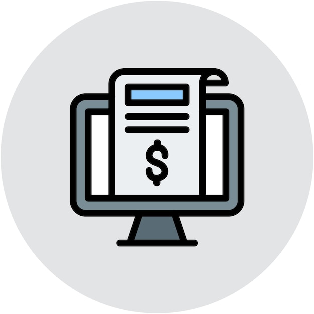 Estilo de ilustración vectorial del modelo de suscripción