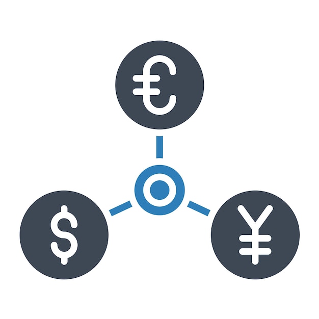 Estilo de ilustración vectorial de la moneda