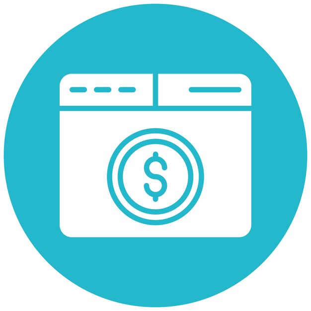 Estilo de ilustración vectorial de monetización