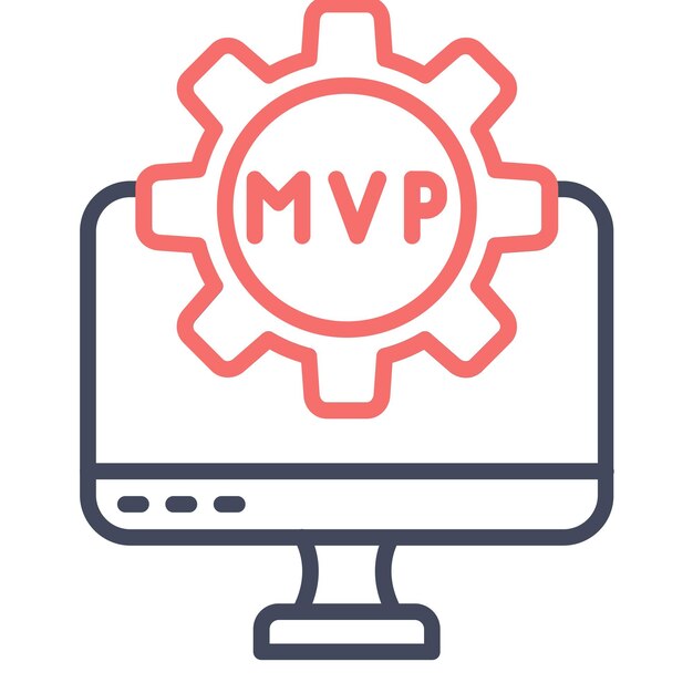 Estilo de ilustración vectorial MVP