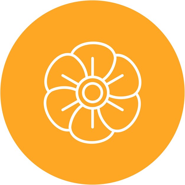 Estilo de ilustración vectorial de Nasturtium