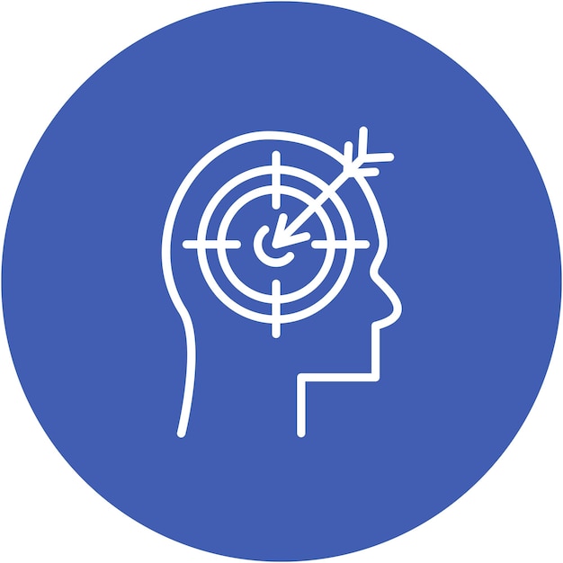 Estilo de ilustración vectorial de objetividad
