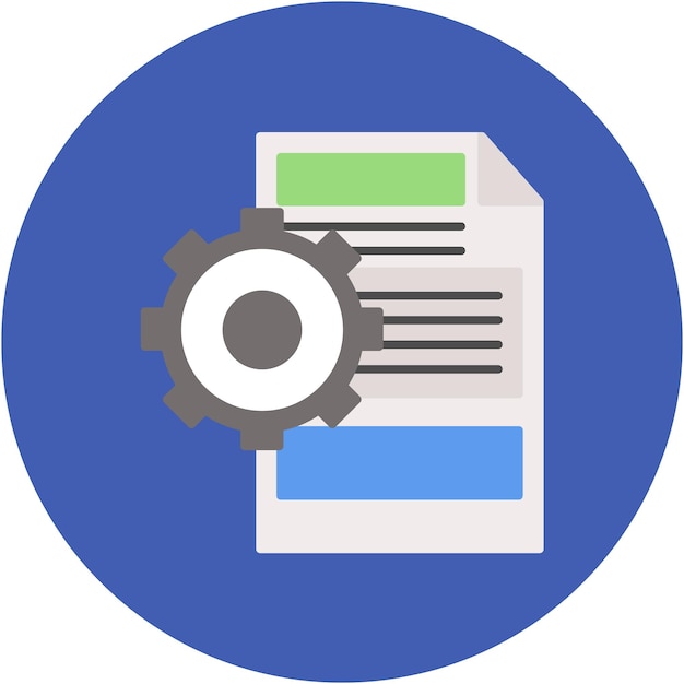 Estilo de ilustración vectorial de optimización de la página