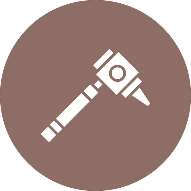 Estilo de ilustración vectorial de otoscopia