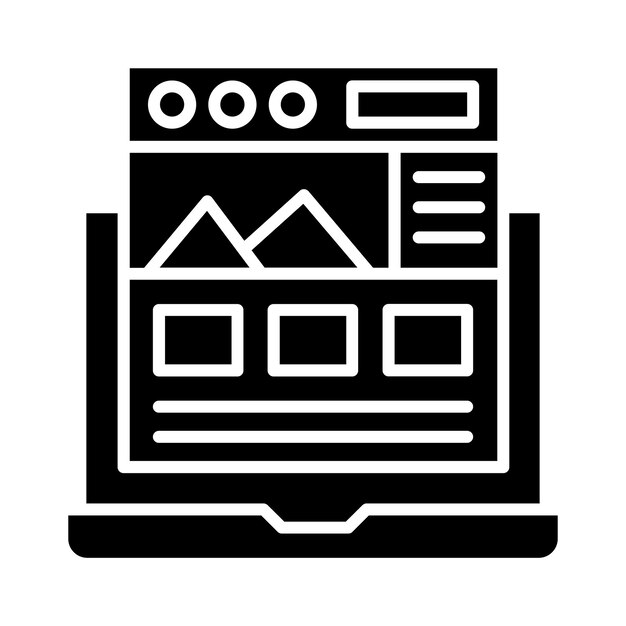 Estilo de la ilustración vectorial de la página de aterrizaje