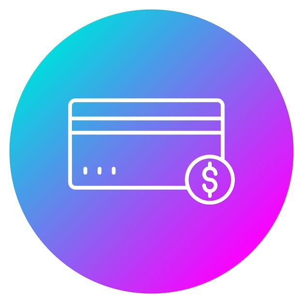 Estilo de la ilustración vectorial de pago