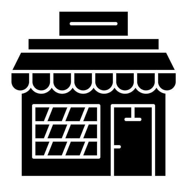 Estilo de ilustración vectorial de la panadería
